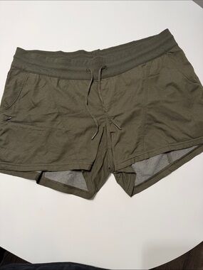 The North Face Olive Green Athletic Shorts